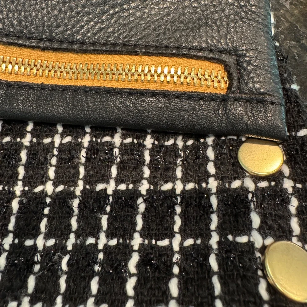 Hammitt VIP Leather and Midnight Trellis Tweed - Picture 9 of 9